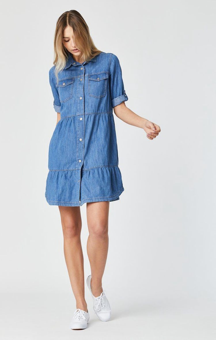 SURI DRESS IN MID FRILL: image 1