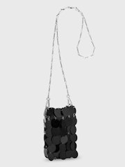 Mini Sparkle Bag in Black Paillettes: image 1