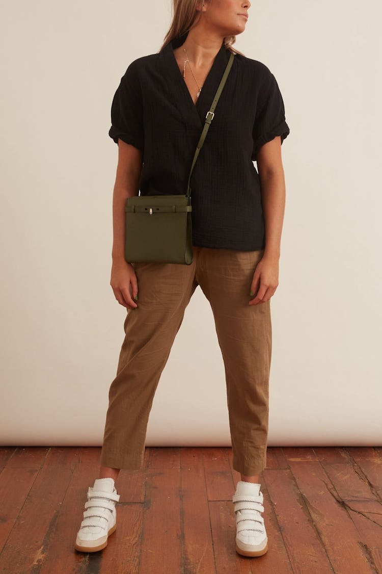 Draper Pant in Khaki: image 1
