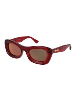 Thick Acetate Clear Sunglasses: image 1