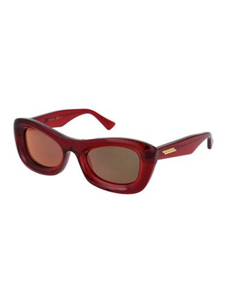 Thick Acetate Clear Sunglasses: image 1