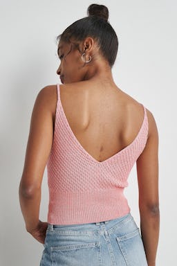 100% Recycled Seamless Knitted Singlet: image 1