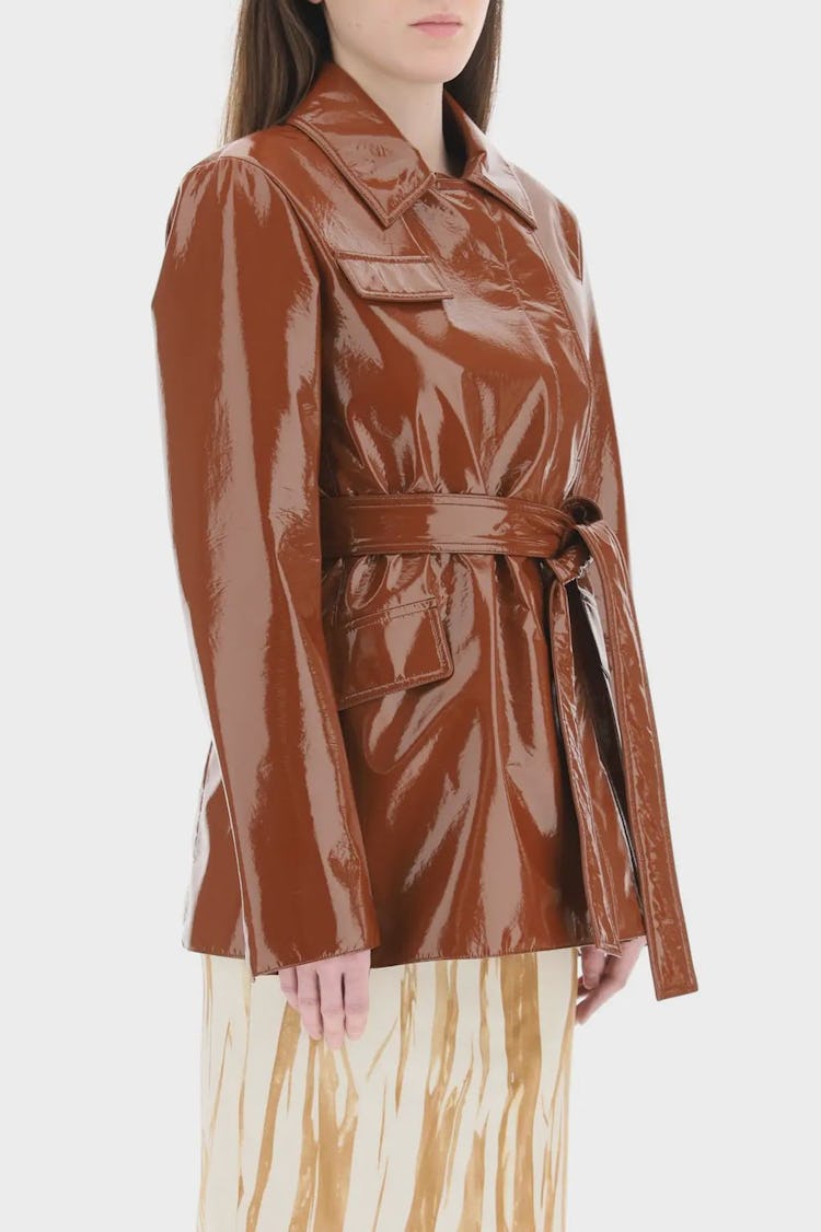 Sportmax Vinyl Blazer: image 1