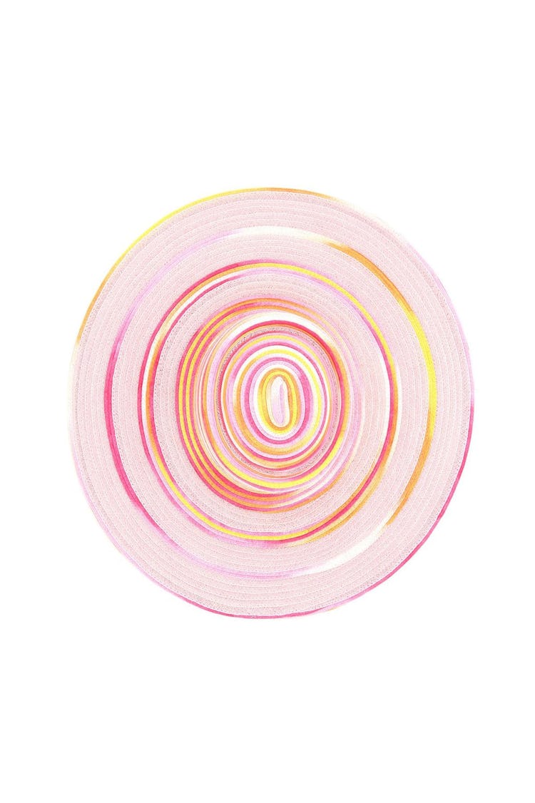 Maison Michel Kat Tie-dye Woven Hat: image 1