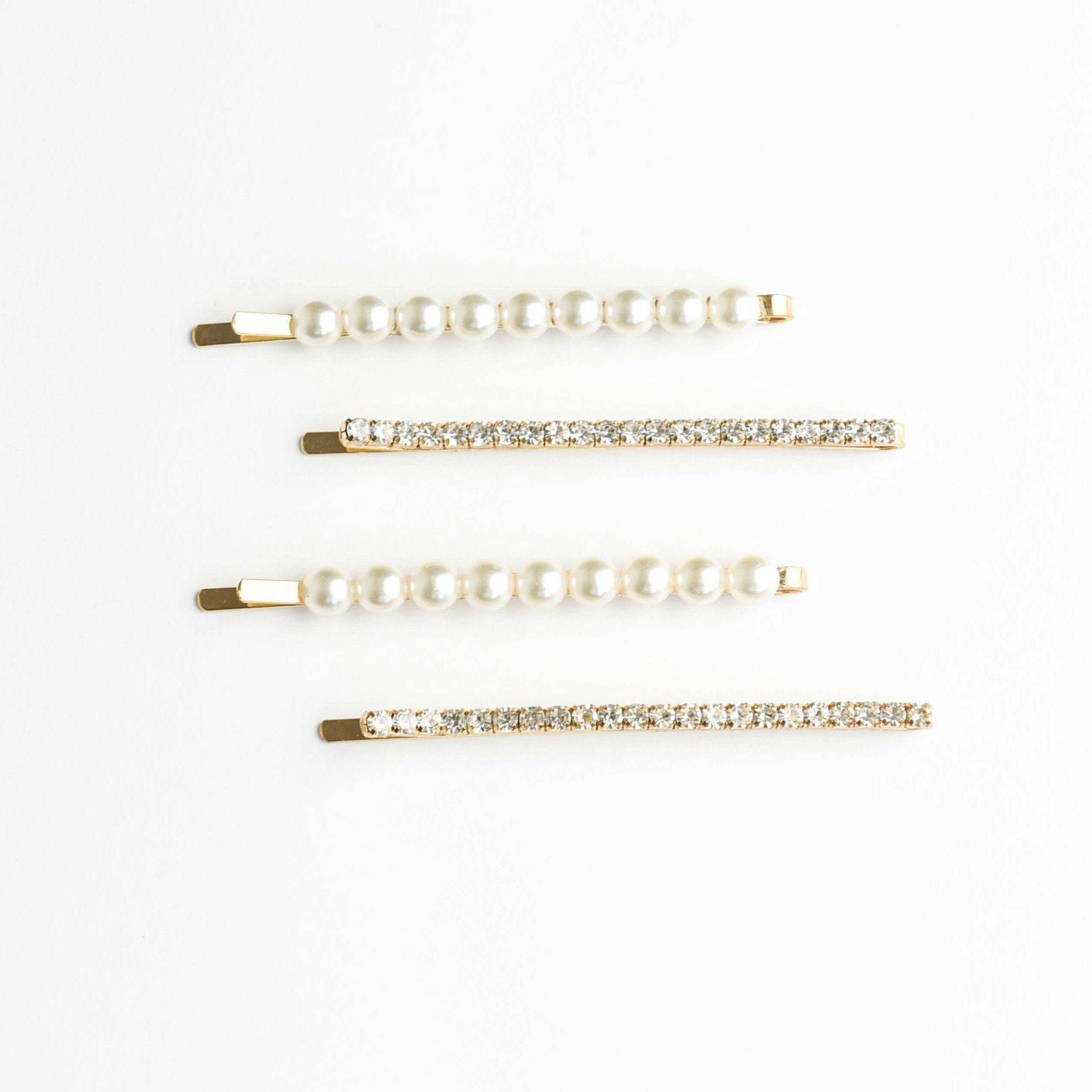 Sparkle Pearl Bobby Pins Multi Set: image 1