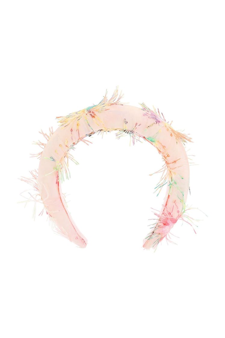 Maison Michel Miwa 3d Headband With Flowers: image 1