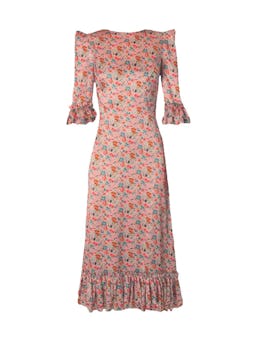 The Falconetti 3/4 Sleeve Floral Dress: image 1