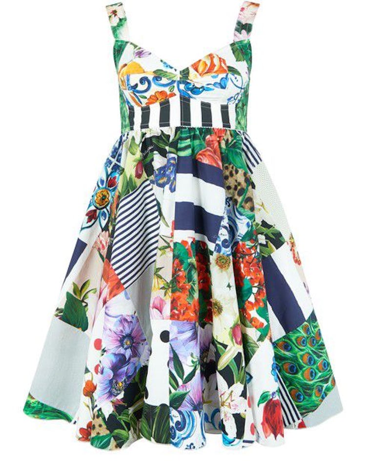 Patchwork dress: image 1