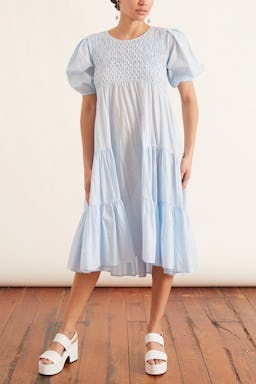 Vallarta Dress in Light Blue: image 1