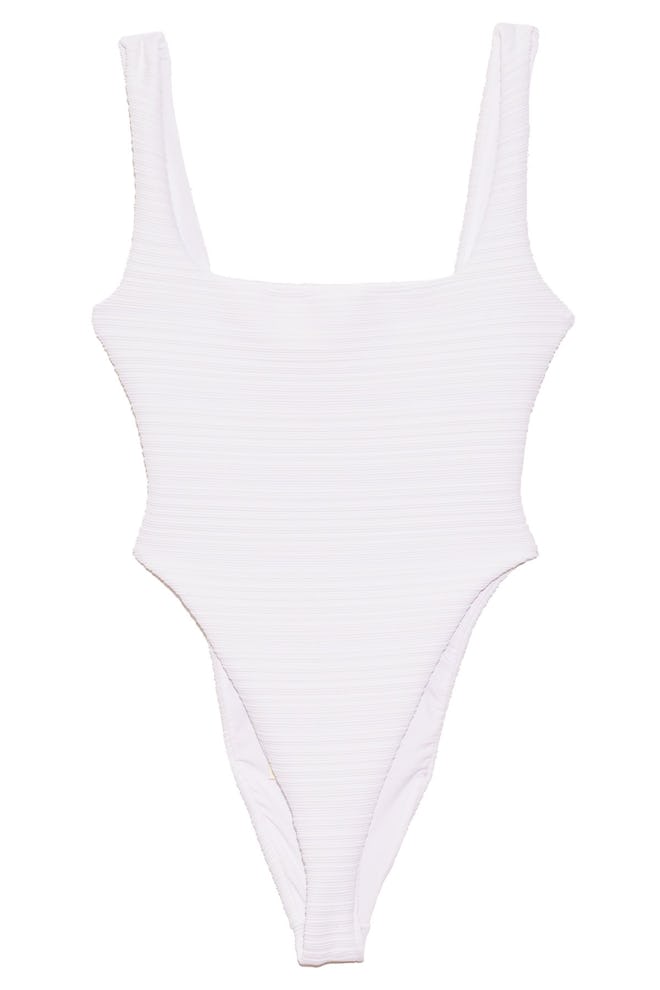 Idalia Swimsuit in White: image 1