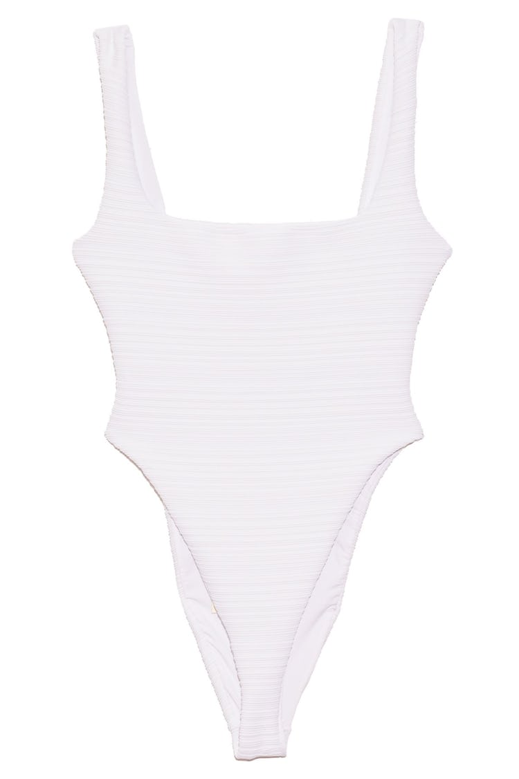 Idalia Swimsuit in White: image 1