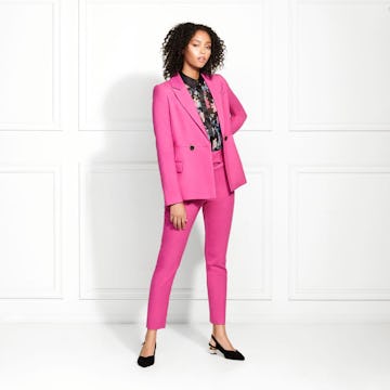 Benji Twill Suiting Cropped Trousers: image 1