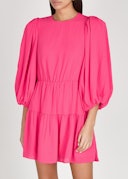 Shayla hot pink mini dress: image 1