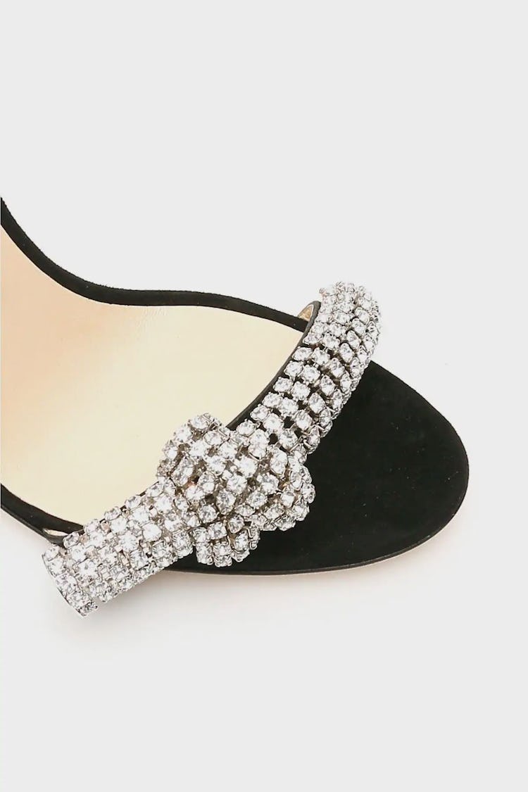 Jimmy Choo Thyra Crystal Sandals: image 1