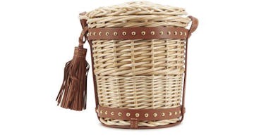Basket Mini Bucket Bag: image 1