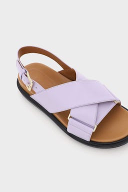 Marni Fussbett Calfskin Sandals: image 1