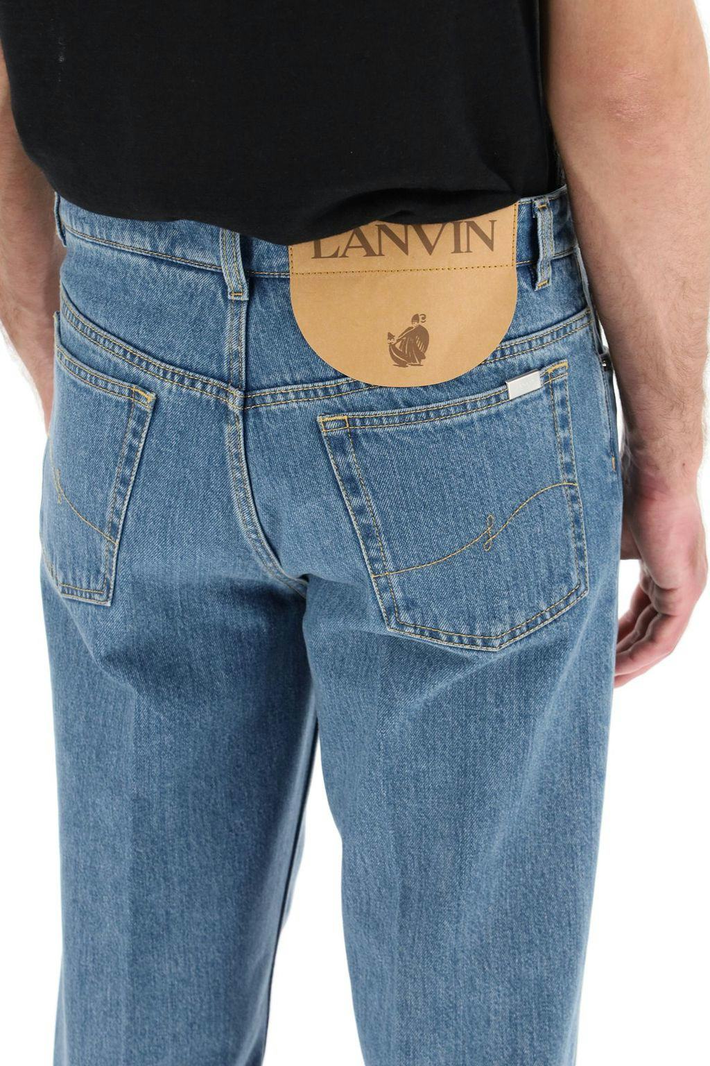 Lanvin Jeans With Crease