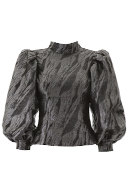 Ganni Jacquard Top: additional image