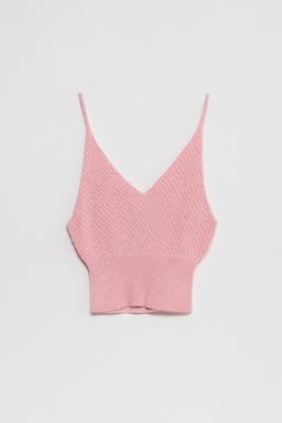 100% Recycled Seamless Knitted Singlet: additional image