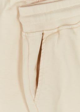 Ivory cotton shorts: additional image