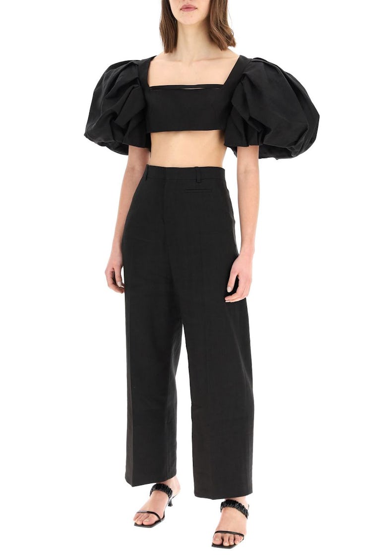 Jacquemus Le Haut Camargue Crop Top: additional image