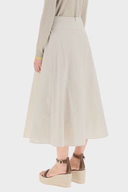 's Max Mara Cotton Midi Skirt: additional image