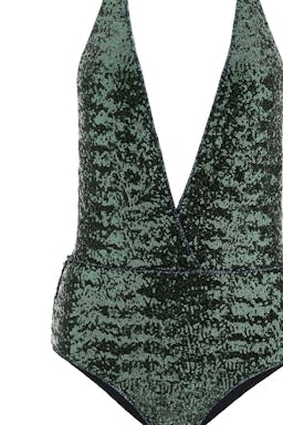 Oséree Mid-sequin One-piece Swimsuit: additional image