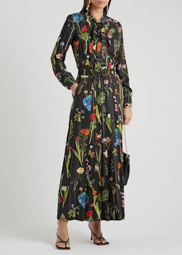 Floral-print maxi dress: additional image