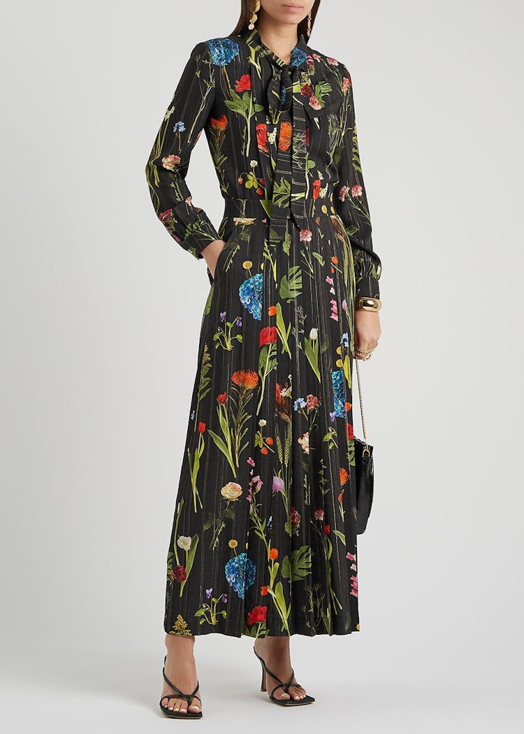 Floral-print maxi dress: additional image