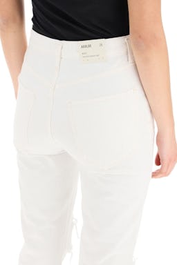 Agolde Riley High Rise Straight Crop Jeans: additional image