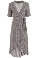 Ganni Vichy Wrap Dress: additional image