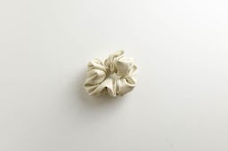 Luxe Vegan Leather Scrunchie: additional image