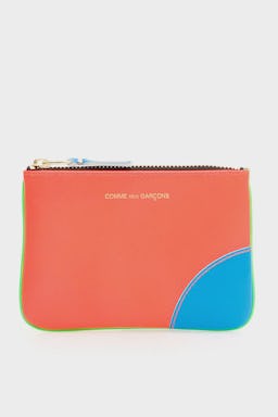 Comme Des Garcons Wallet Super Fluo Pouch: additional image