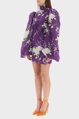 The Attico Floral Mini Dress: additional image