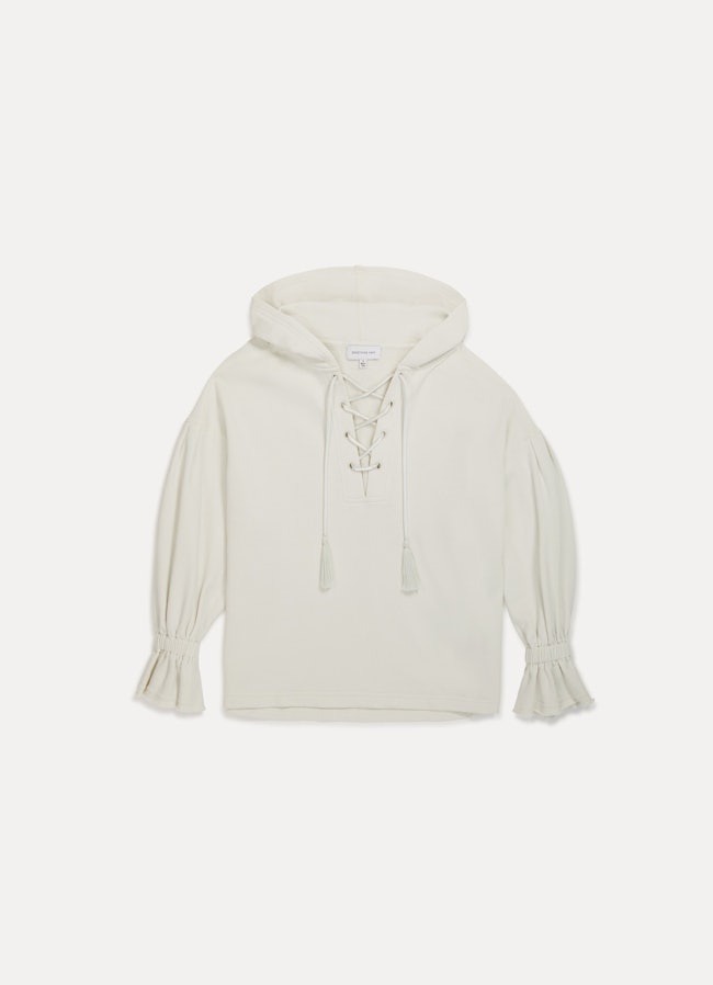 Sophia Lace-Up Hoodie: additional image