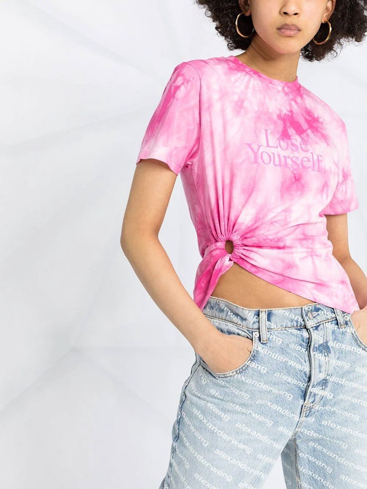 Lose Yourself Knot Waist Tee: additional image