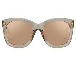 Linda Farrow 513 C4 Oversized Sunglasses: additional image