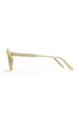 #003 Clear Sunglasses in Yellow: additional image