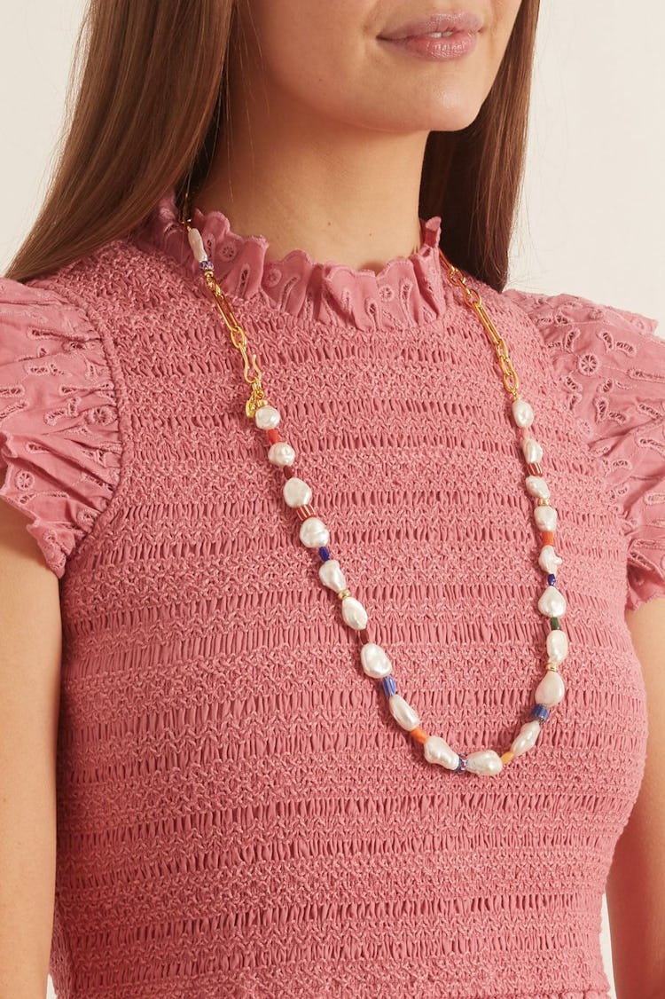 Daydream Necklace in Pearl: additional image