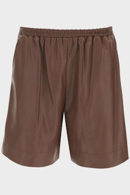 Staud Clark Shorts In Vegan Leather: additional image