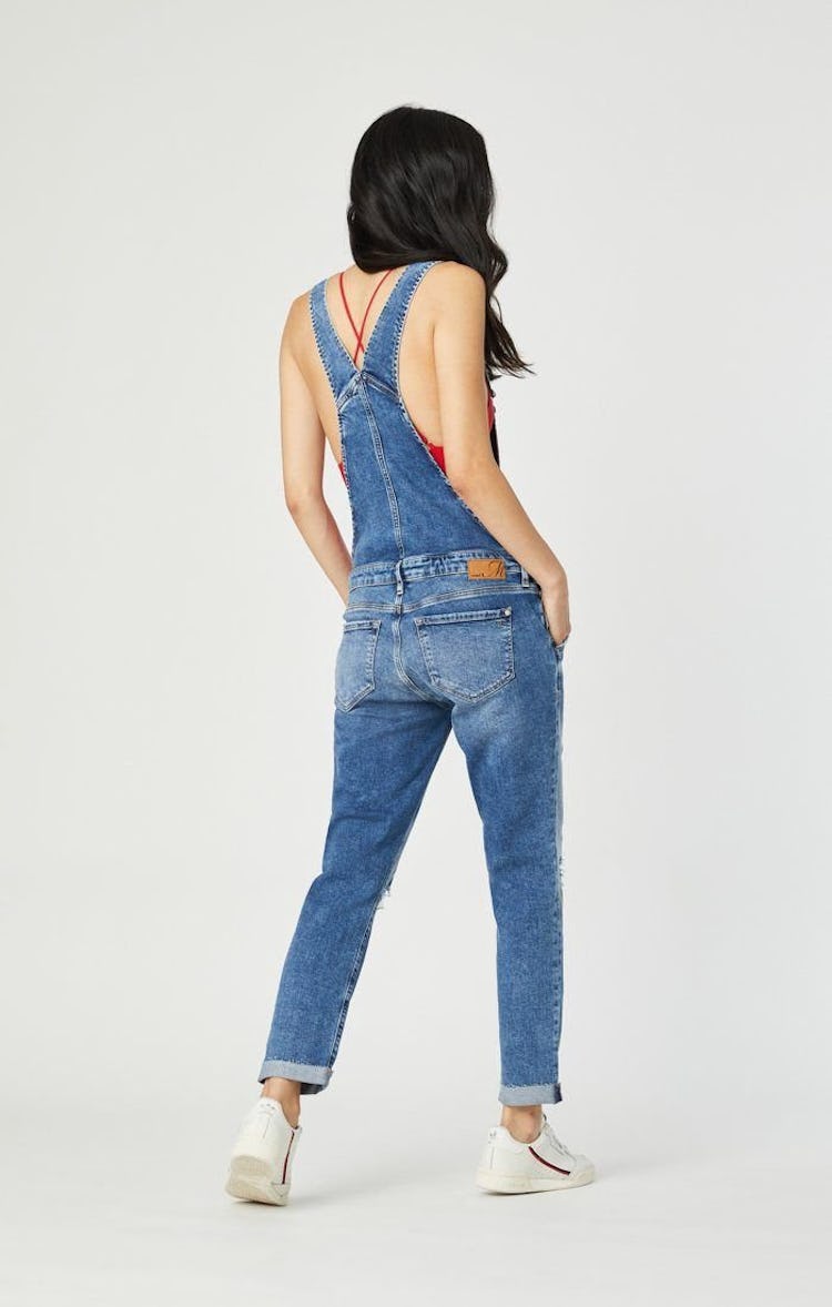 EDERA OVERALL IN USED RIPPED & FRINGE VINTAGE: additional image