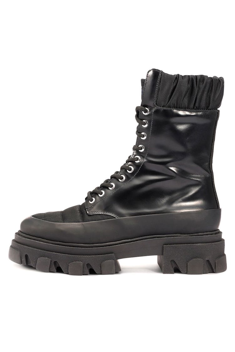 Brush Off and Nylon Combat Boot in Black: additional image