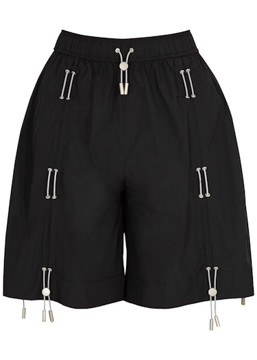 Black shell shorts: additional image