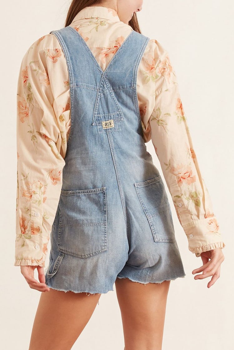 Overall Short in Elton Blue: additional image