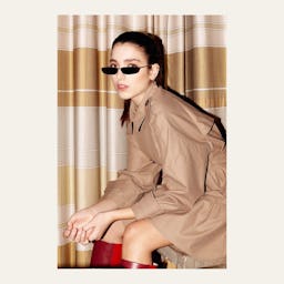 Linda Farrow Issa C1 Rectangular Sunglasses: image 1