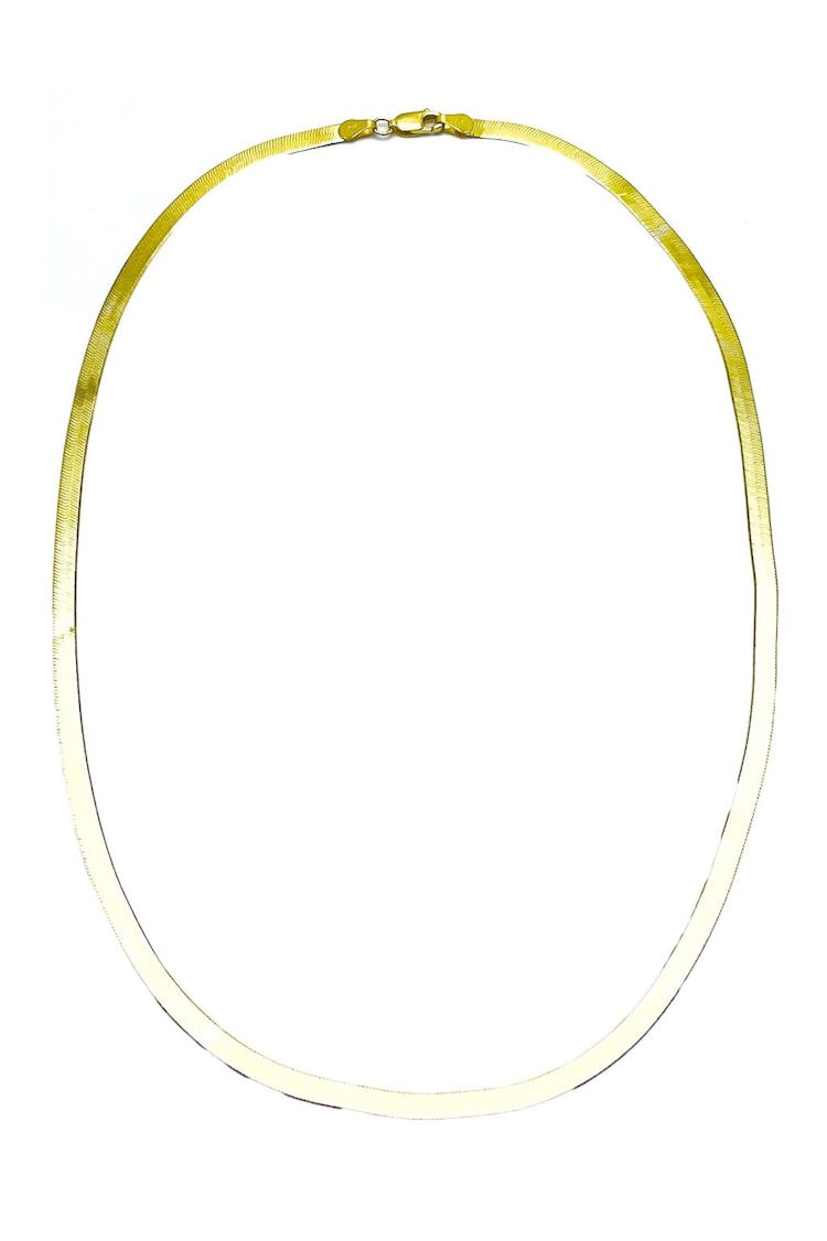 Herringbone 16" Chain in 14k Gold: image 1