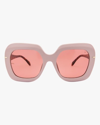 Mare Pink Oversized Sunglasses: image 1