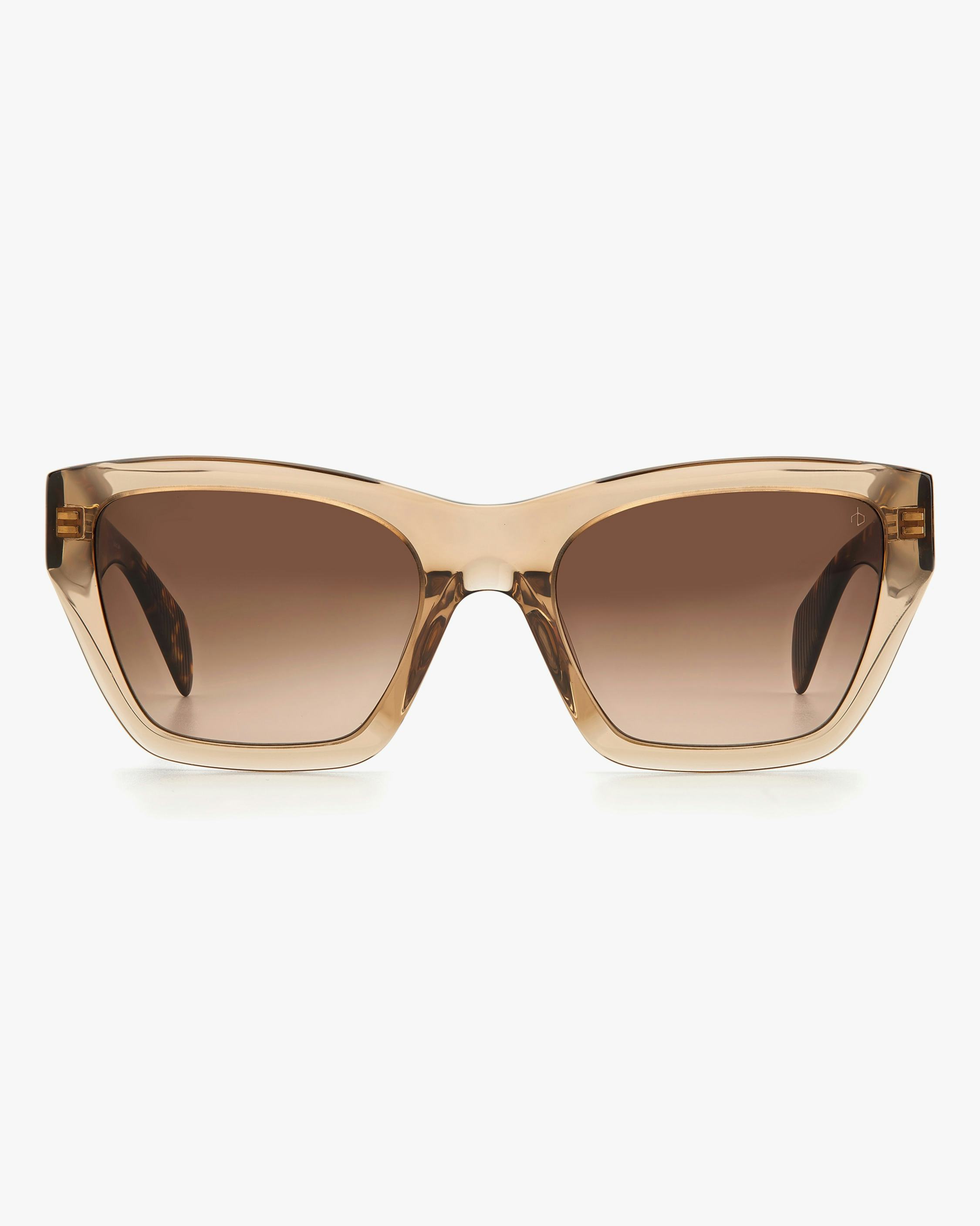 Beige Havana Cat-Eye Sunglasses: image 1