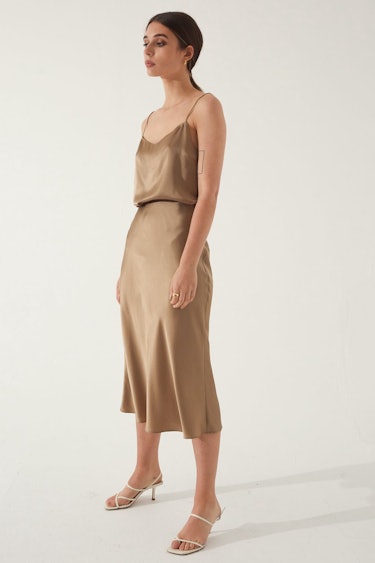 Slip Silk Skirt: additional image