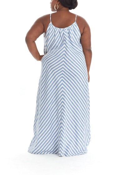 Striped Cami Maxi Dress: additional image